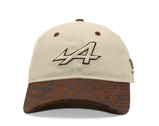 Kšiltovka New Era - F1 Heritage 9TWENTY - Alpine Racing - Chrome White