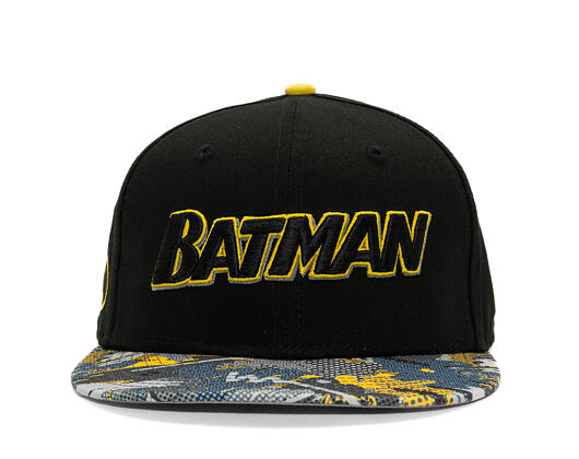 Dětská Kšiltovka New Era - Warner Bros DC Universe 9FIFTY - Batman - Black