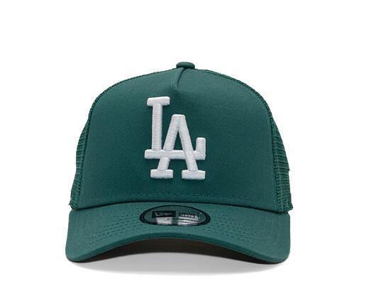 Dětská Kšiltovka New Era - MLB Essential 9FORTY Trucker - LA Dodgers - Pine Green
