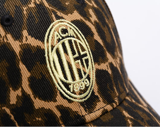Dámská Kšiltovka New Era -  Leopard 9FORTY - Ac Milan - Brown