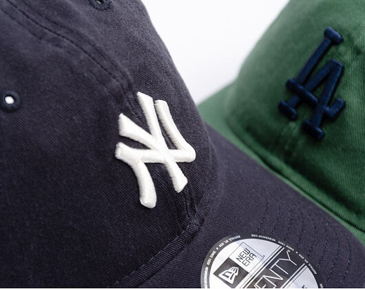 Kšiltovka New Era - MLB Washed Script 9TWENTY - NY Yankees - Navy