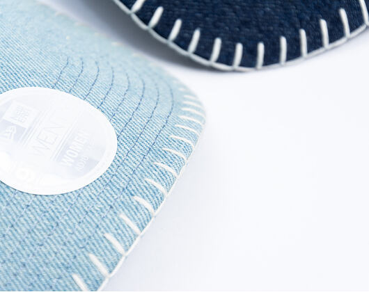 Dámská Kšiltovka New Era - MLB Denim Stitch 9TWENTY - NY Yankees - Pastel Blue