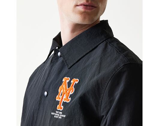 Bunda New Era - MLB Coaches Jacket - NY Mets - Black