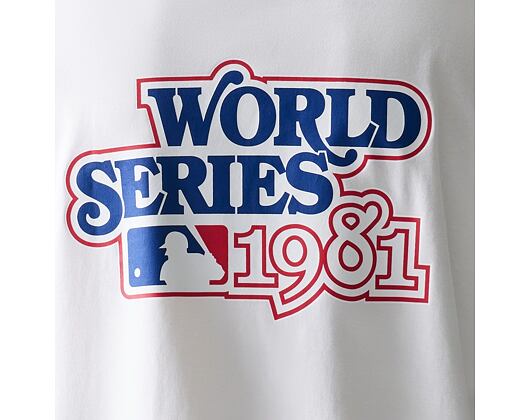 Triko New Era - MLB World Series Tee - LA Dodgers - White