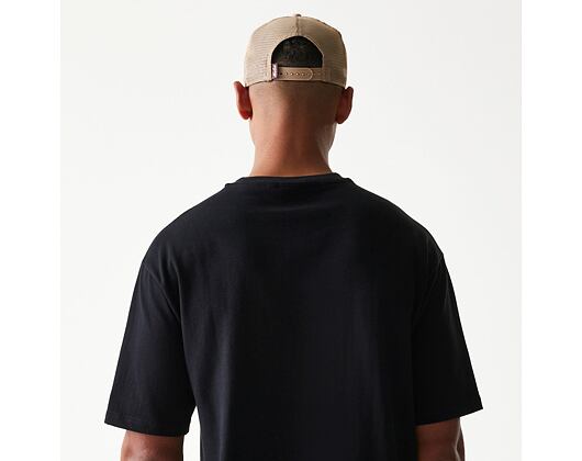 Triko New Era - Script Oversized Tee - Black