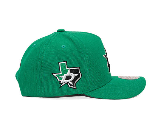 Kšiltovka Mitchell & Ness - Dallas Stars - Double Clutch Pro Snapback - Green