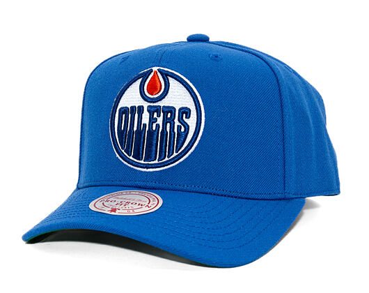 Kšiltovka Mitchell & Ness - Edmonton Oilers - Team Ground 2.0 Pro Snapback - Navy