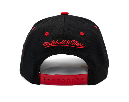 Kšiltovka Mitchell & Ness - NBA Team Arch Snapback - Toronto Raptors - Black / Red