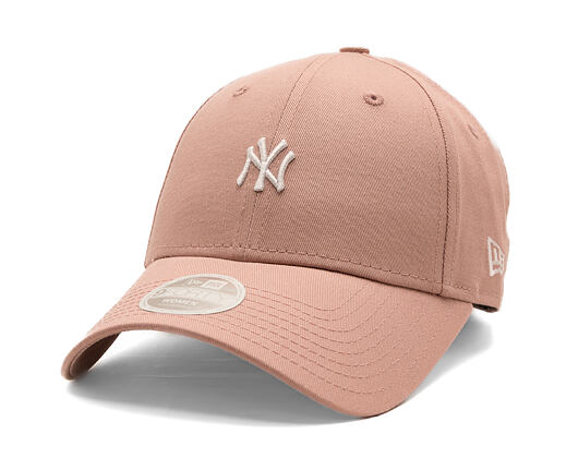 Dámská Kšiltovka New Era - MLB Mini Logo 9FORTY - NY Yankees - Desert Pink