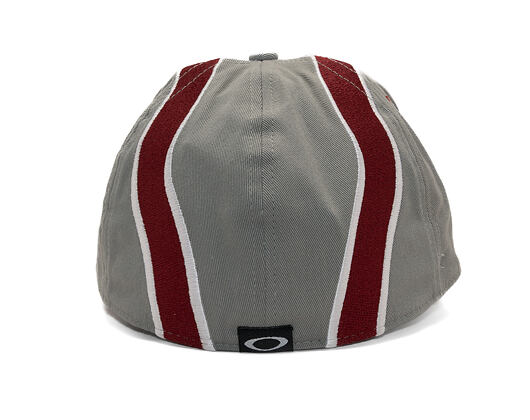 Kšiltovka Oakley - Wave Cap - Cement/Black/Iron Red