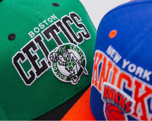 Kšiltovka Mitchell & Ness - NBA Team Arch Snapback - Boston Celtics - Green / Black