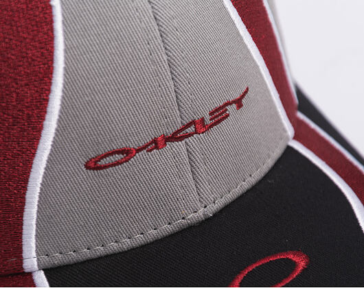 Kšiltovka Oakley - Wave Cap - Cement/Black/Iron Red