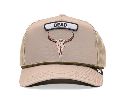 Kšiltovka Goorin - GB2 Skull - Biscuit