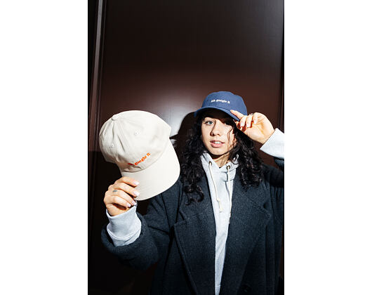 Kšiltovka 8by8 - Dadcap - "idk, google it" - Tan/Orange