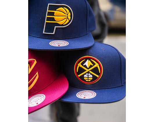 Kšiltovka Mitchell & Ness - Indiana Pacers - Team Ground 2.0 Snapback - Blue