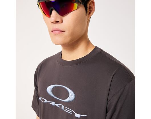Triko Oakley - New Retro Tee X-Metal 3.0 - Shadow/Black
