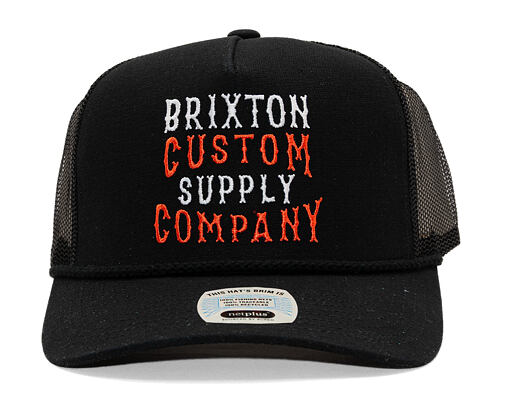 Kšiltovka Brixton - Wheaton MP Trucker - Black
