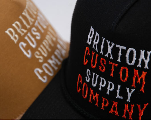 Kšiltovka Brixton - Wheaton MP Trucker - Black