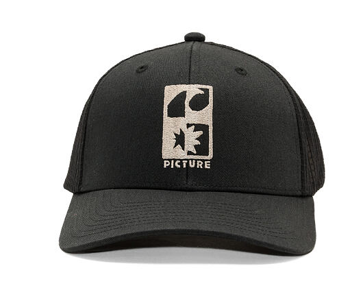 Kšiltovka Picture - Zephyr Trucker - Black - PC Logo Patch