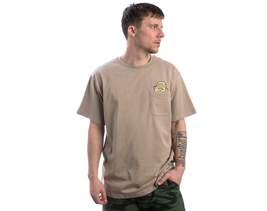 Triko Rip N Dip - Nermal S Thompson Pocket Tee (Tan)