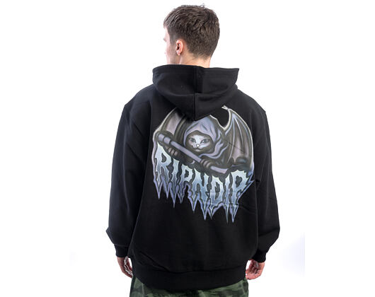 Mikina Rip N Dip - Out Of Time Hoodie (Black Wash)