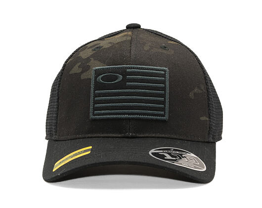 Kšiltovka Oakley - Si Multicam Flag 110 Snapbck Cap - Black Multicam