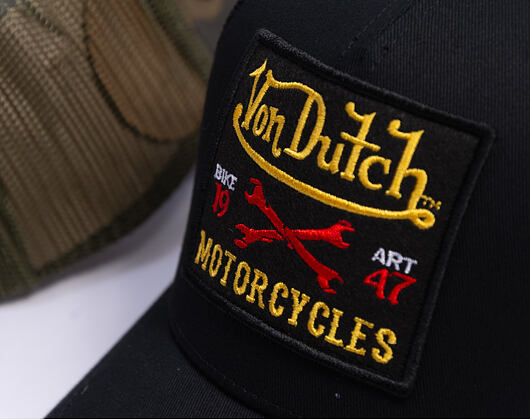 Kšiltovka Von Dutch - Trucker - Motorcycles 1947 Black