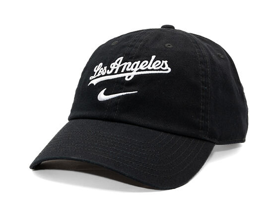 Kšiltovka Nike - Primetime Club Unstructured - Los Angeles Dodgers - Black 00A