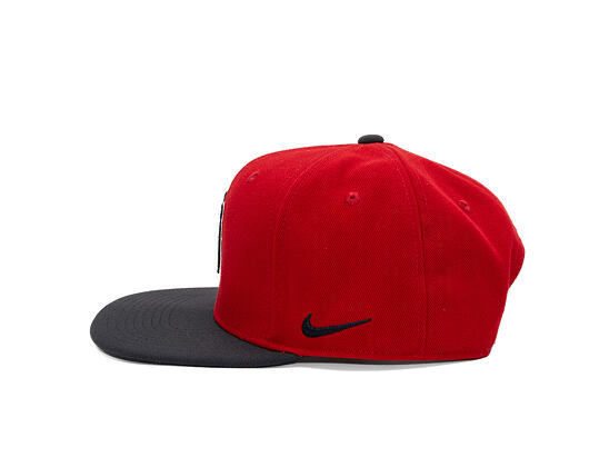 Kšiltovka Nike - Dri-Fit Pro - Los Angeles Angels - Gym Red 6DL/Pitch Blue 4FA