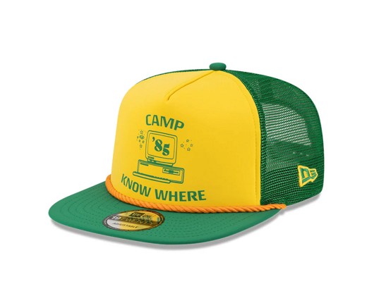 Kšiltovka New Era - Camp Know Where 19TWENTY - Stranger Things - Green