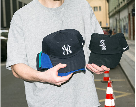 Kšiltovka Nike - Club Unstructured - New York Yankees - Pitch Blue 4FA
