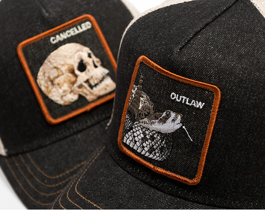 Kšiltovka Goorin - Denim Snake - Dark Denim