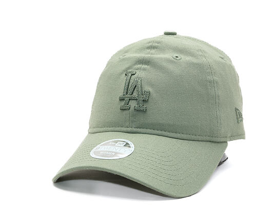 Dámská Kšiltovka New Era - MLB Midi Linen 9TWENTY - LA Dodgers - Pastel Green