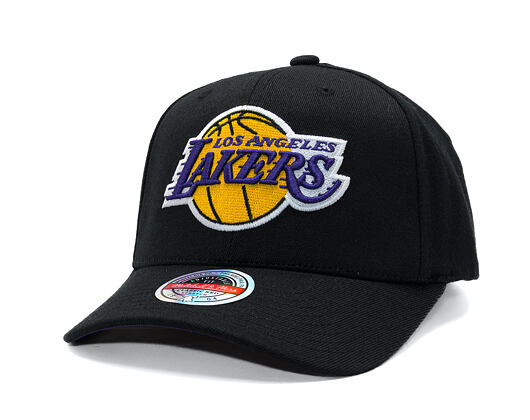 Kšiltovka Mitchell & Ness  - NBA Classic Red Snapback Custom Patch - Los Angeles Lakers - Black