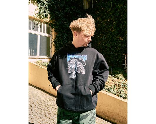 Mikina Rip N Dip - Cyborg Hoodie (Black Wash)