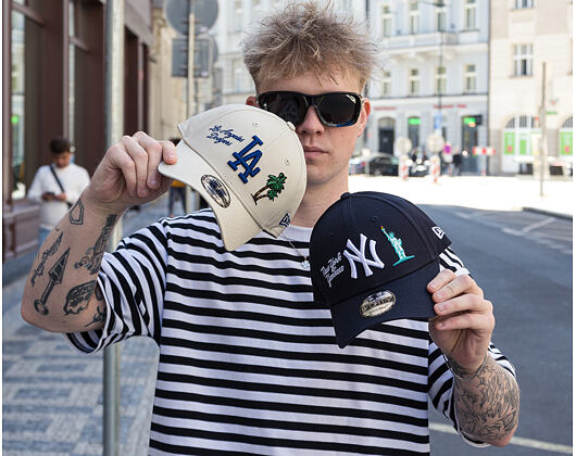 Kšiltovka New Era - MLB City Icon 9FORTY - NY Yankees - Navy