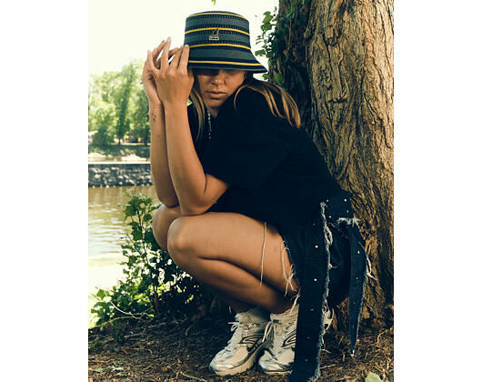 Klobouk Kangol - Tropic Resort Stripe Lahinch - Celestial Teal Multi