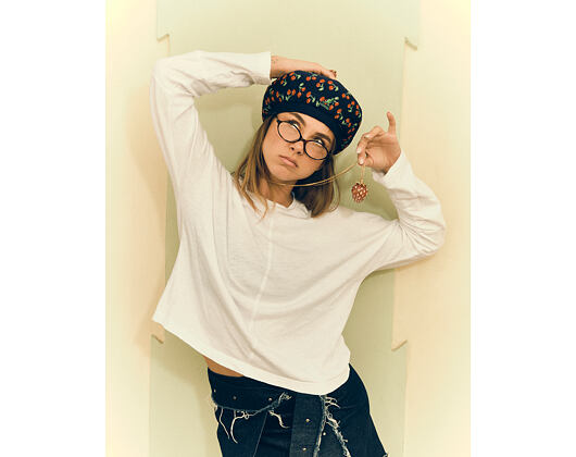 Baret Kangol - Tropic Cherry Jax Beret - Navy