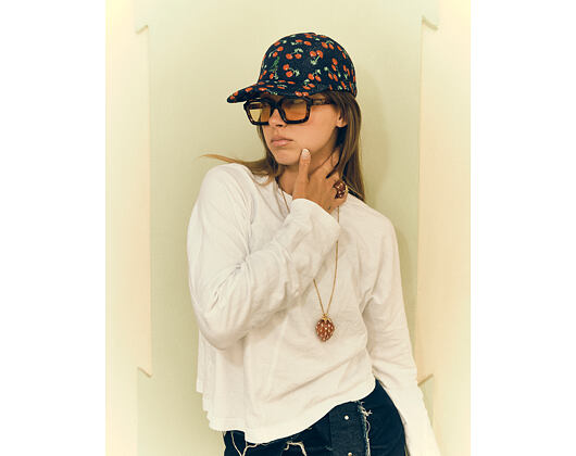 Kšiltovka Kangol - Tropic Cherry Spacecap - Navy