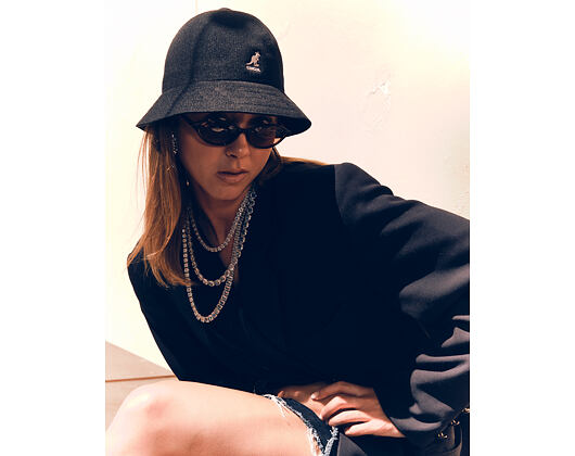 Klobouk Kangol Tropic Casual Black