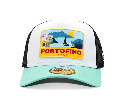 Kšiltovka New Era - Branded Location Patch 9FORTY A-Frame Trucker - Green