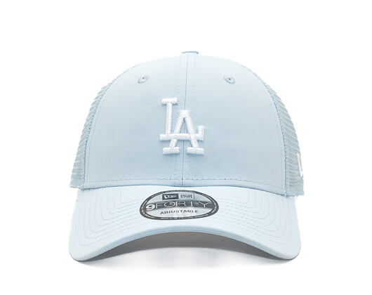 Kšiltovka New Era - MLB Midi Homefield 9FORTY Trucker - LA Dodgers - Sky Blue / White