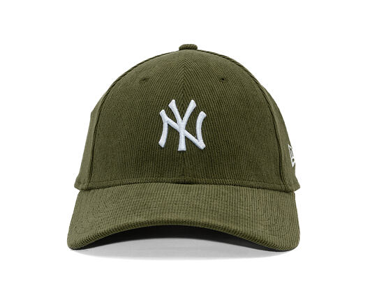 Kšiltovka New Era - MLB Soft Cord 9FORTY - NY Yankees - New Olive