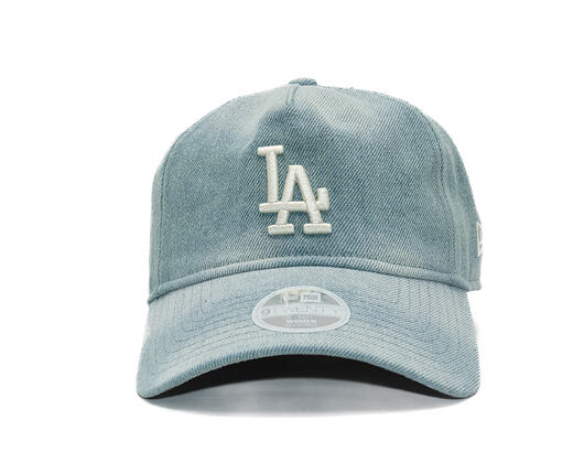 Dámská Kšiltovka New Era - MLB Denim 9TWENTY A-Frame - LA Dodgers - Pastel Blue