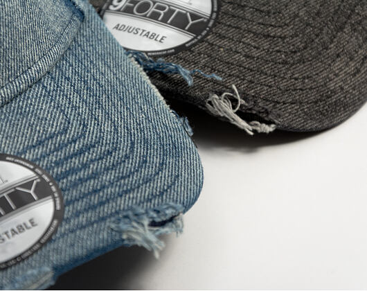 Kšiltovka New Era - MLB Acid Wash Denim 9FORTY - LA Dodgers - Pastel Blue