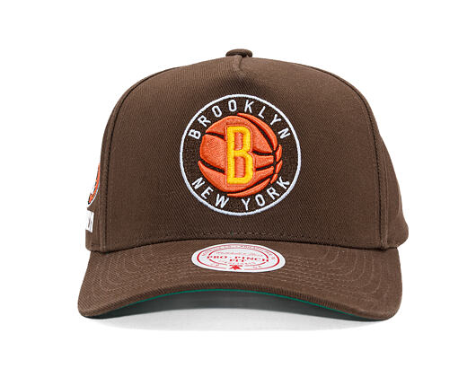 Kšiltovka Mitchell & Ness - NBA - Chestnut Peak - Brooklyn Nets - Brown