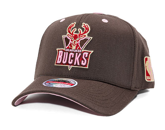 Kšiltovka Mitchell & Ness - NBA - Brown Sugar Bacon - Milwaukee Bucks - Brown