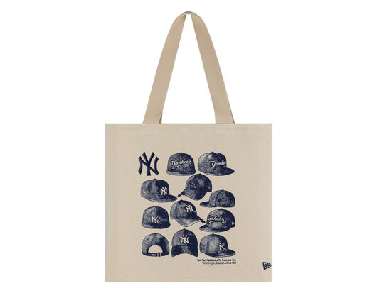 Taška New Era - MLB Graphic Heavy Tote Bag - NY Yankees - Ivory