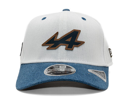 Kšiltovka New Era - F1 Austin 9SEVENTY Stretch-Snap - Alpine Racing - Ivory