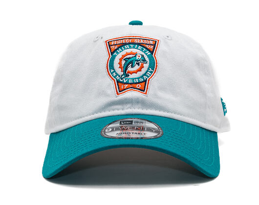 Kšiltovka New Era - NFL Dolphins 1972 9TWENTY - Miami Dolphins - White / Teal